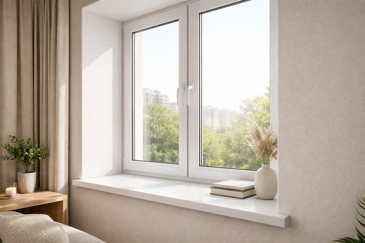 Внутренние откосы для окон